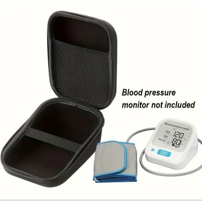 Sac de rangement portable et durable pour moniteur de pression sanguine, sac de rangement portable, rigide de protection 1 pièce