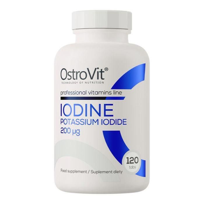 ODINE Potassium Iodide 200 mcg 120 Tabs - Santé Thyroïdienne & Cognitive