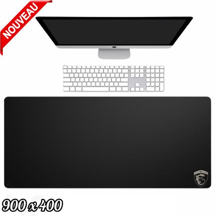 Tapis de Jeu Gamer 900 x 400 mm – Espace Étendu pour Clavier et Souris J