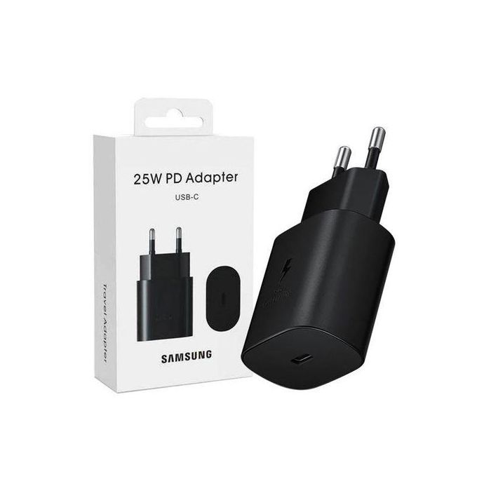 Samsung Chargeur Officiel Samsung 25W C TO C – Noir sans cable