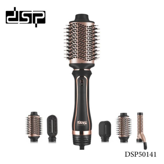Brosse à cheveux rotative à air chaud DSP 50141, 1200 W 5 en 1