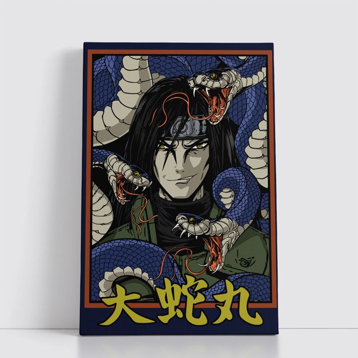Tableau decoratif sur Toile 25x40 cm Anime attack on titan - one piece - Naruto - death note - Jujutsu Kaisen - Spy x Family 857