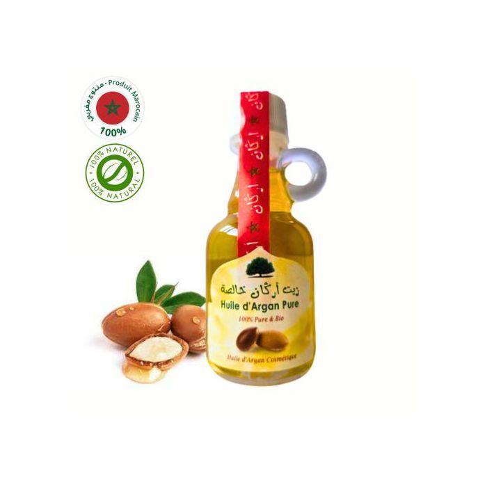 Huile d'Argan - Naturel - 40ml - 100% Marocain - Hydratante - Anti-âge - Réparatrice
