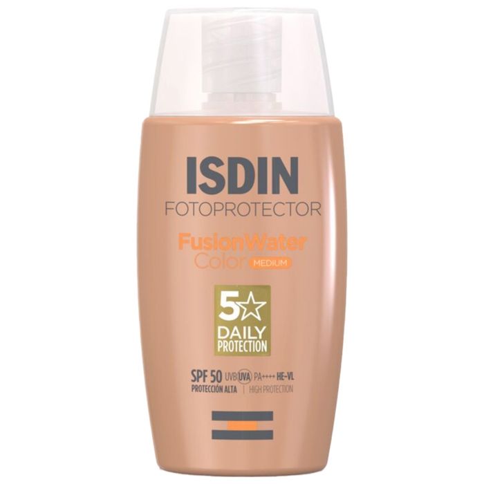 Protection solaire - Isdin - Fotoprotector Fusion Water Coloré - SPF50 - 50ml - Non gras