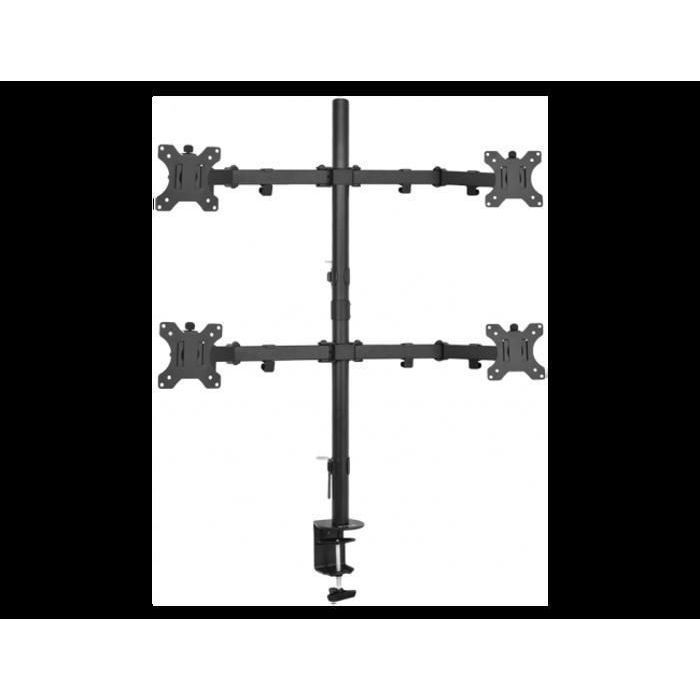 SUPPORT ECRAN PC POUR 4 MONITEURS 15" à 33" Z044