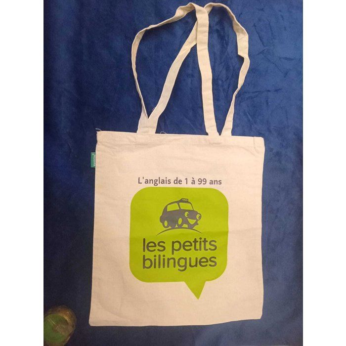 Tote Bag en Coton – Le Petit Bilingue – Wanderbag