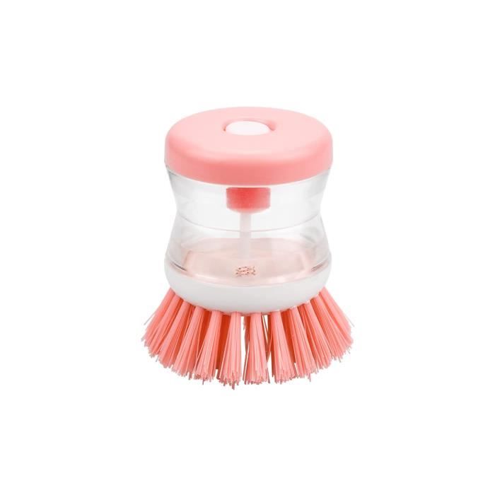 Brosse Vaisselle avec Réservoir Cuisine Lavage Propre Outils Pot Brosse à Vaissellepour Le Nettoyage de Casserole Plate Evier