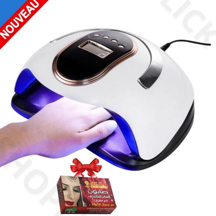 Lampe à ongles professionnelle, Sèche-Ongles USB Haute Puissance et Longue Durée, à Séchage Rapide,IVANOPRO V8