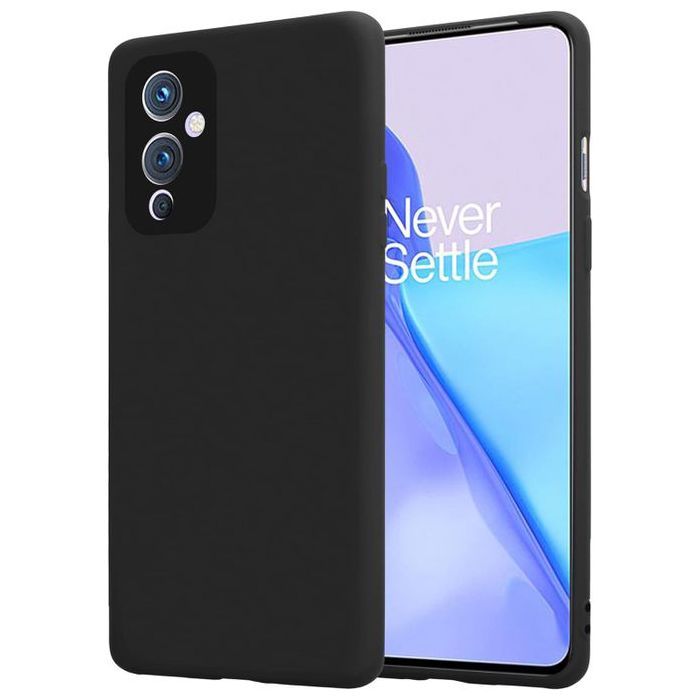 Pochette en Silicone pour OnePlus 9 - Noir