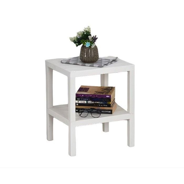 Étagère modulaire - SP364-1 - 2 niveaux - Design fonctionnel et élégant - Couleur aléatoire