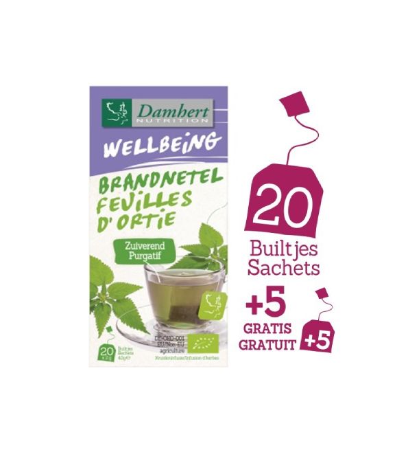 Damhert Tisane Ortie 20 Sachets