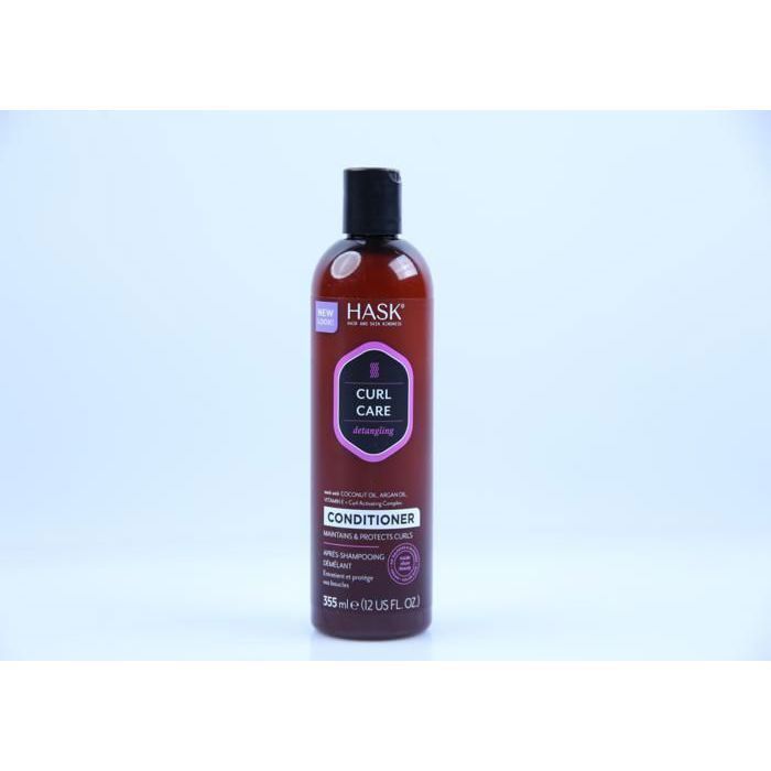 Conditionneur - Hask - Curl Care - 355ml - Hydratant - Démêlant - Boucles définies