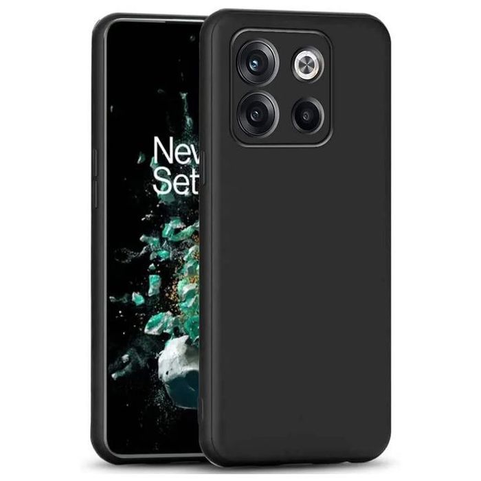 Pochette en Silicone pour OnePlus 10T 5G - Noir