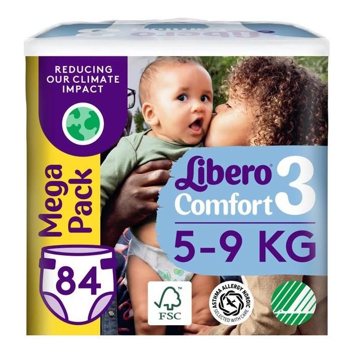 Libero Comfort 3 Mega Pack (84 stk) 5 - 9 kg
