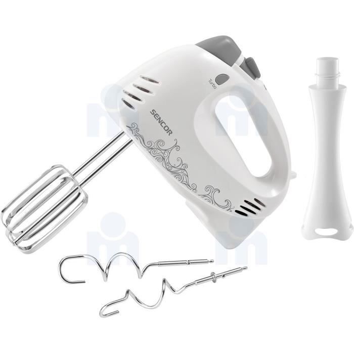Batteur avec Pied - SENCOR - SHM5270 - 400W - 5 Vitesses - Fonction Turbo