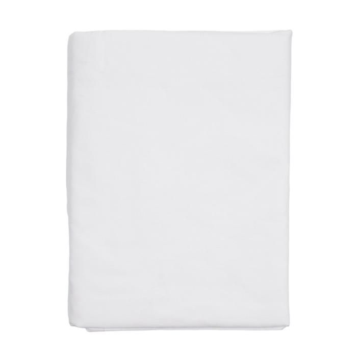 DRAP PLAT POLYCOTTON ZTDM20 180x240 BLANC