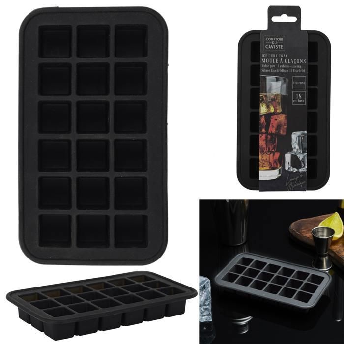 MOULE A GLACON 18 CUBES SILICONE M18