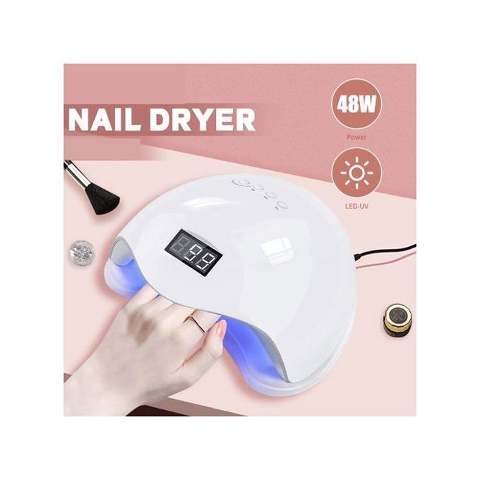 Sèche-ongles 48w uv led avec écran lcd haute performance