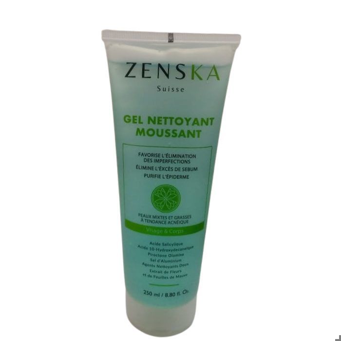 ZENSKA - GEL NETTOYANT MOUSSANT 250 ML
