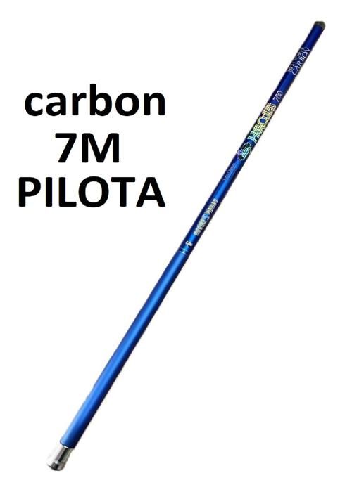 Canne à pêche télescopique - HERCULES - 7M - Carbone - 15-40g - 440g