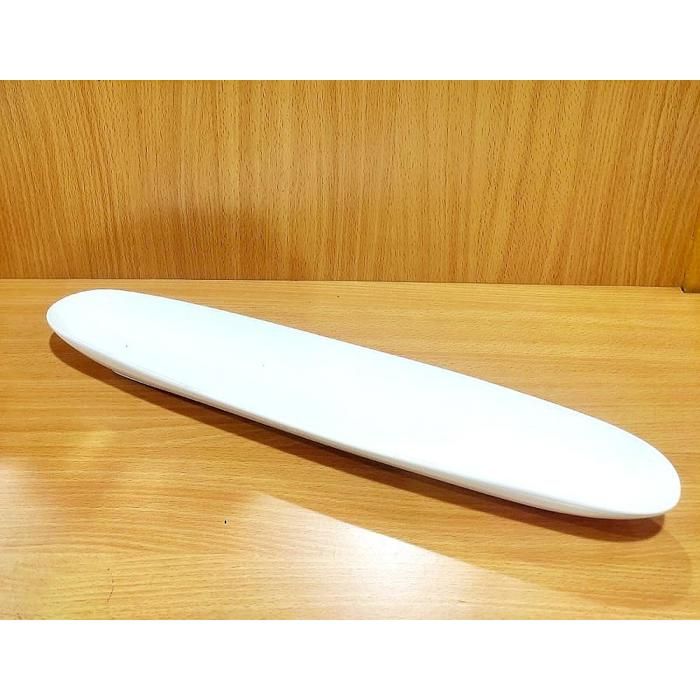 Plat pour apéro - Non spécifié - 0935 - Porcelaine blanche - 35 cm x 8 cm - Compatible lave-vaisselle