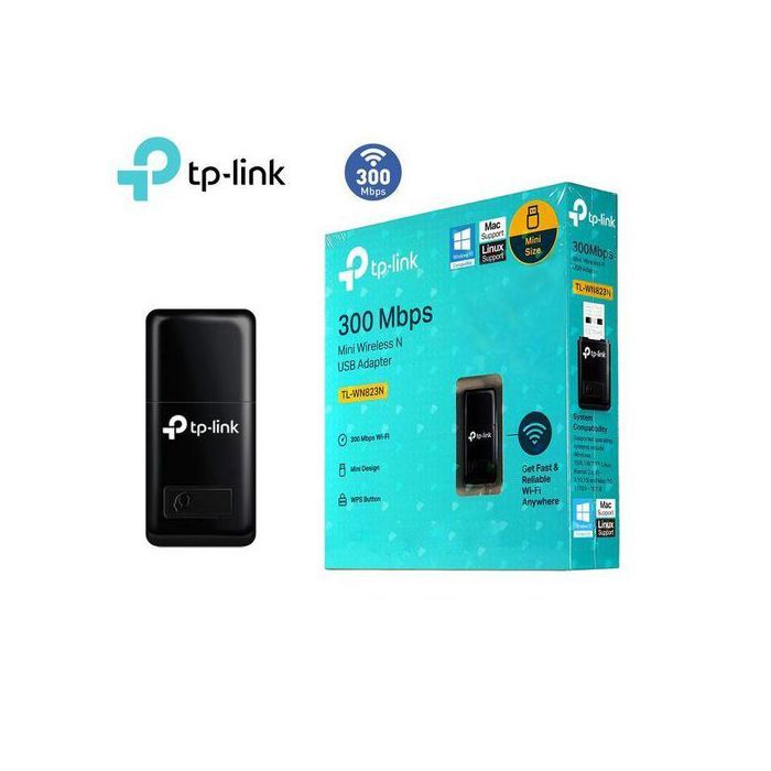 TP-Link Clé WiFi 300Mbps Adaptateur USB WiFi (WN823N)