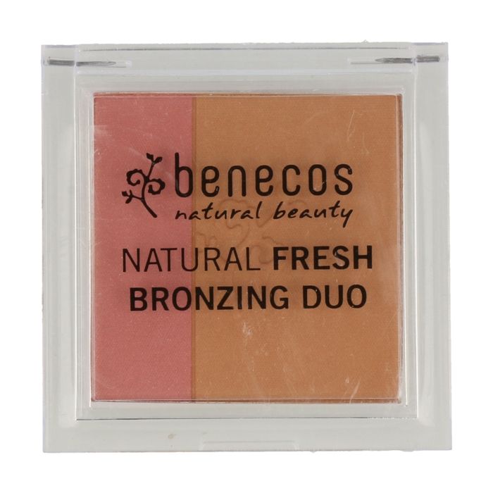 Blush - Benecos - Duo teint soleil - Ibiza nights - Rose - Poudre légère - Bio