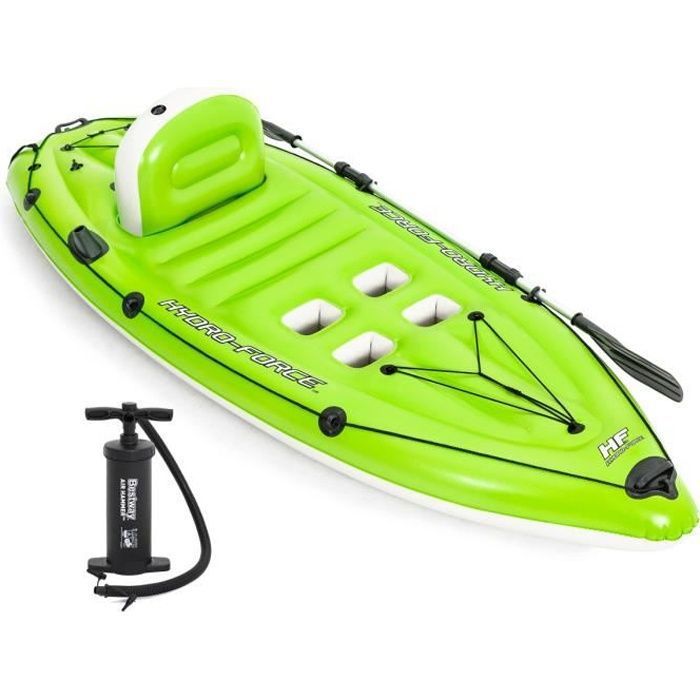 Kayak gonflable - BESTWAY - Koracle - 1 place - 270x100x57 cm - Poids max 150 Kg