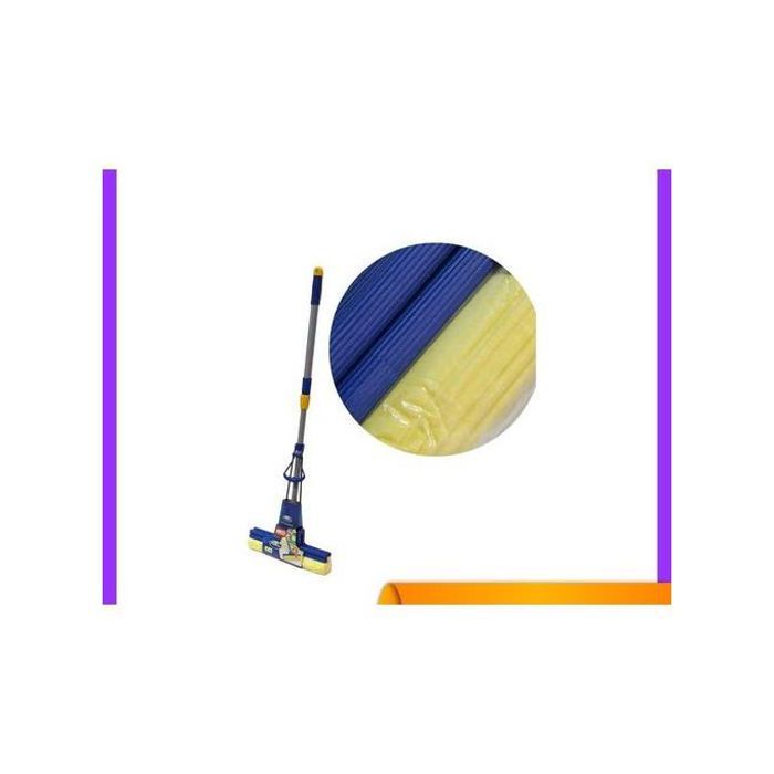 Neco Serpillière de Nettoyage des Sols avec Manche Télescopique- recharge gratuit 33CM