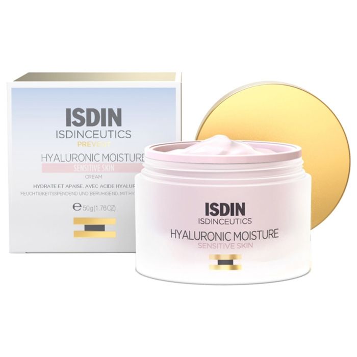 Isdin Isdinceutics Prevent Hyaluronic Moisture Crème de Jour Peaux Sensibles 50 g