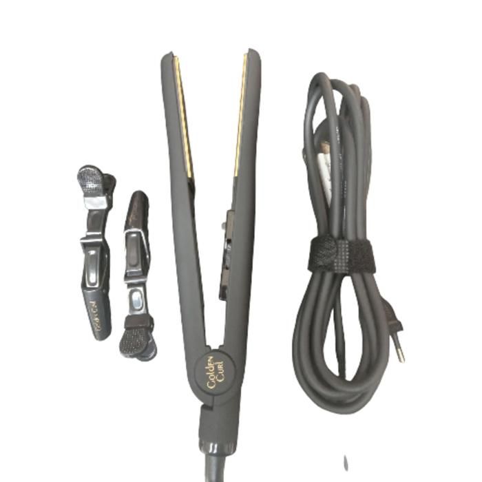 GOLDEN CURL- FER À LISSEUR IONIQUE GL829 43W - NOIR