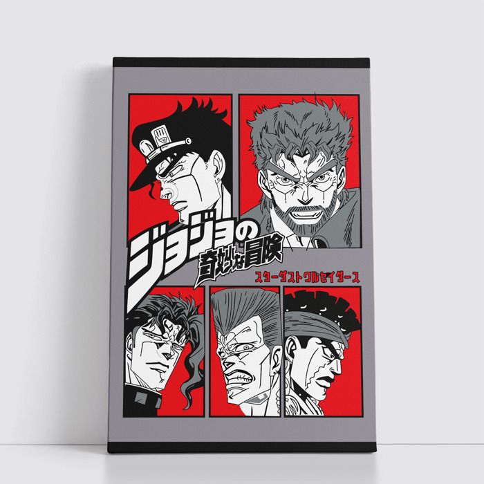 Tableau decoratif sur Toile 25x40 cm Anime attack on titan - one piece - Naruto - death note - Jujutsu Kaisen - Spy x Family 560