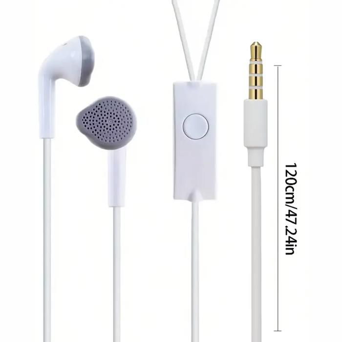 Écouteurs filaires avec prise jack 3,5 mm, écouteurs intra-auriculaires confortables,