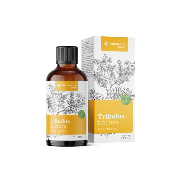 Tribulus – teinture - Non alcoolisée, enrichie en Zinc, 100ml - Made in Slovenia