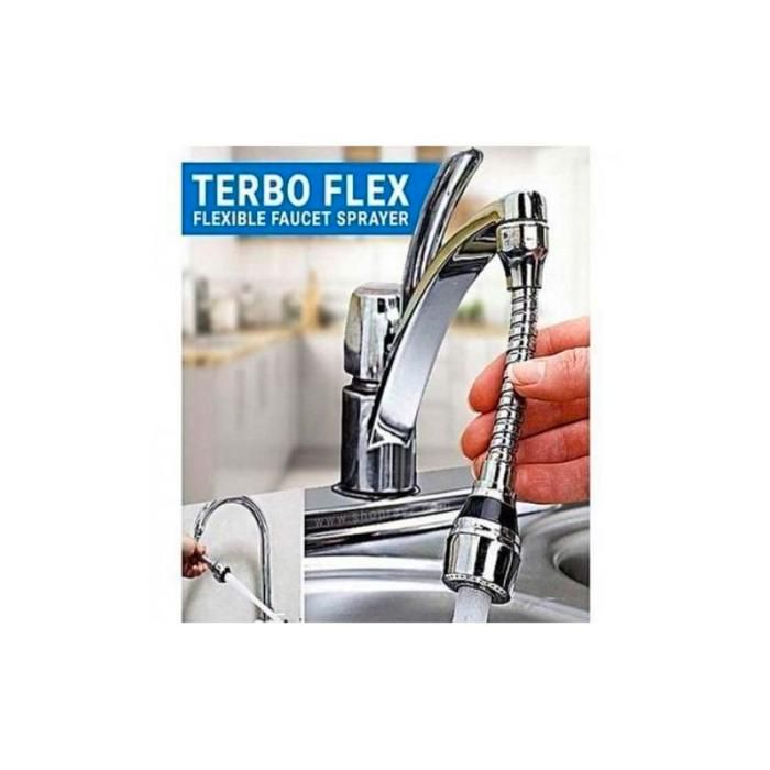 Robinet Pulvérisateur Flexible Mains-Libres - Pour Cuisine et Salle de Bain - Installation Facile