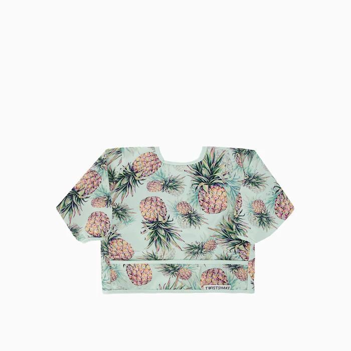 Bavoir Twistshake Long Sleeve Bib Pineapple