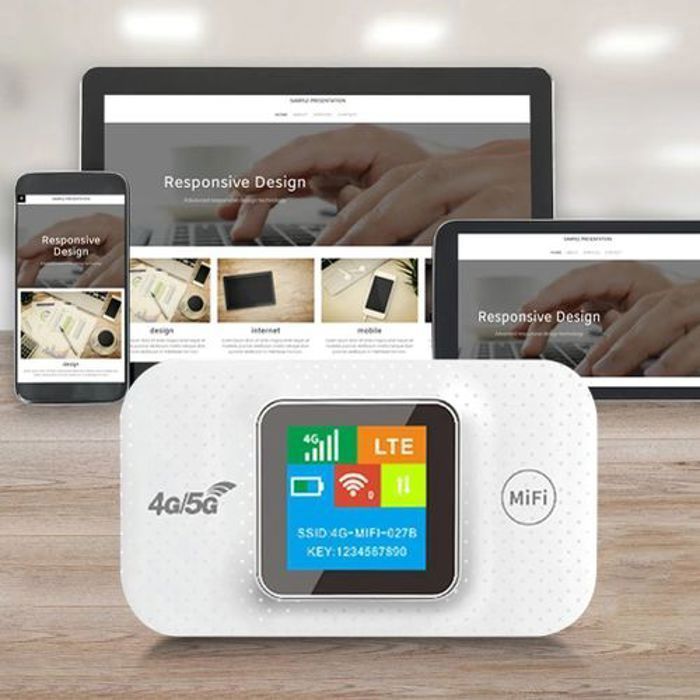 Modem Routeur Portable WIFI 4G/5G LTE Globale Opérateur, Support 10 Appareils
