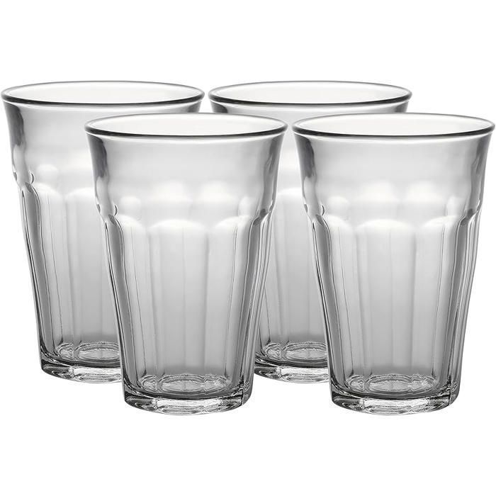 Lot de 4 Verres à eau 320 ml ECA-12 T