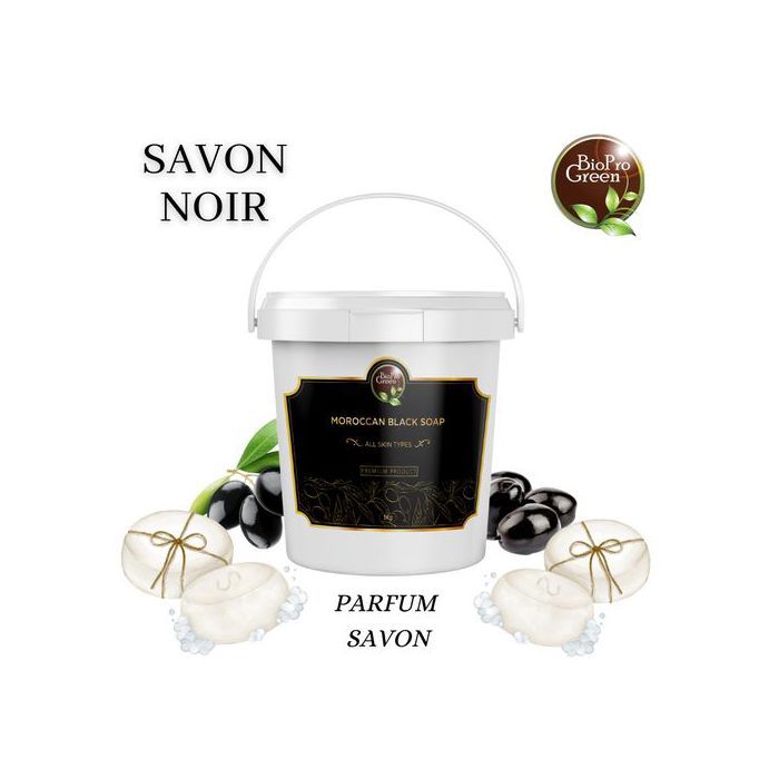 Bio Pro Green Savon noir marocain Parfum Savon noir Sabone beldi