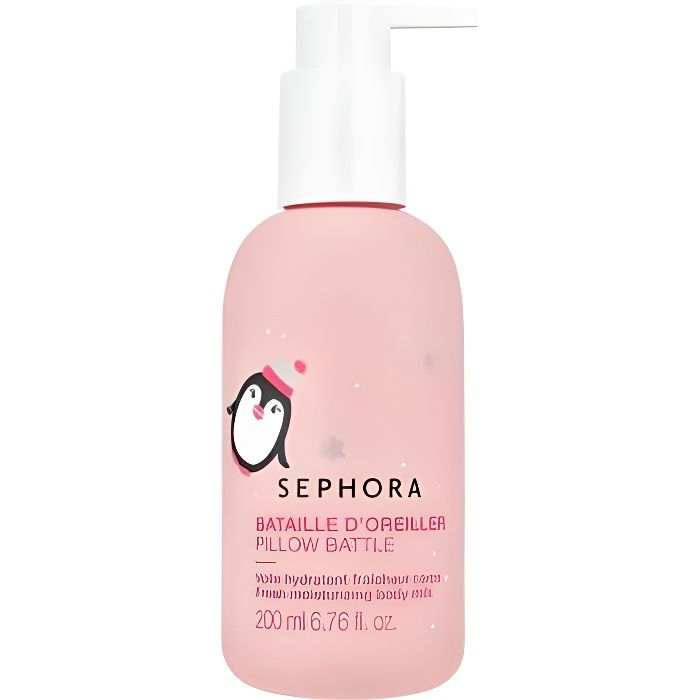 Lait hydratant Sephora Bataille d'oreiller - 200 ml - MILK-19-200