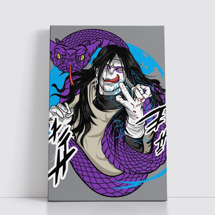 Tableau decoratif sur Toile 25x40 cm Anime attack on titan - one piece - Naruto - death note - Jujutsu Kaisen - Spy x Family 864