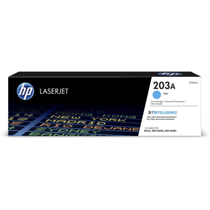 Toner LaserJet d'origine 203A Cyan (CF541A)