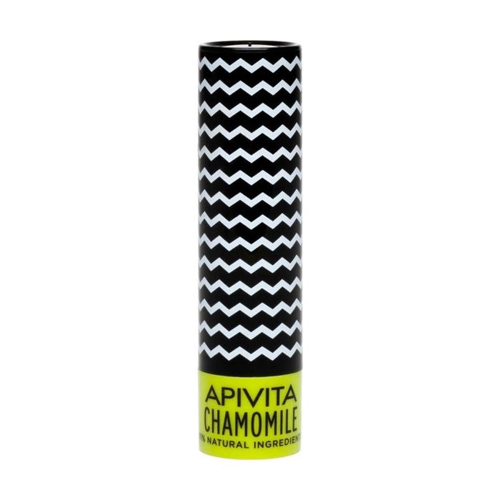 Baume à lèvres - APIVITA - SPF15 - Camomille - Huile d'olive - Beurre de karité