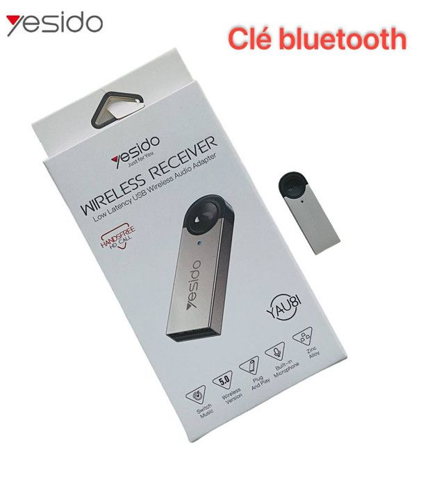 Yesido YAU81 Clé bluetooth sans fil USB Récepteur Bluetooth