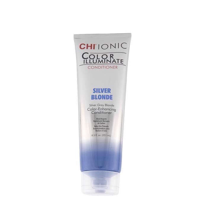 CHI Ionic Color Illuminate Conditioner Silver Blonde 251ml - blond argentÃ© aprÃs-shampooing