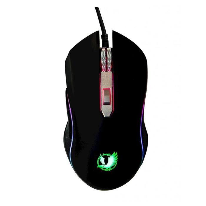 Jedel Gm801 Souris de jeu macro RVB Gamer RGB 7 Boutons Gaming mouse 3200 DPI Haut Precision E-sport