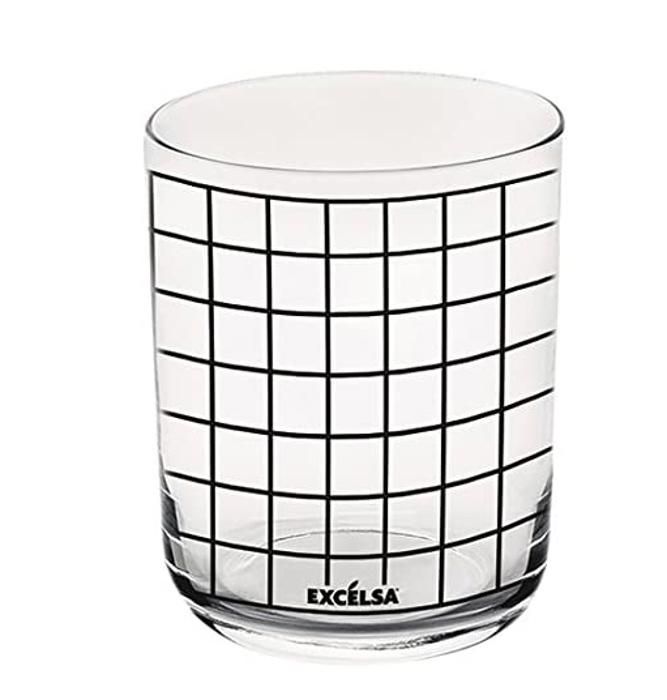 ENJOY black water glass SET OF 6