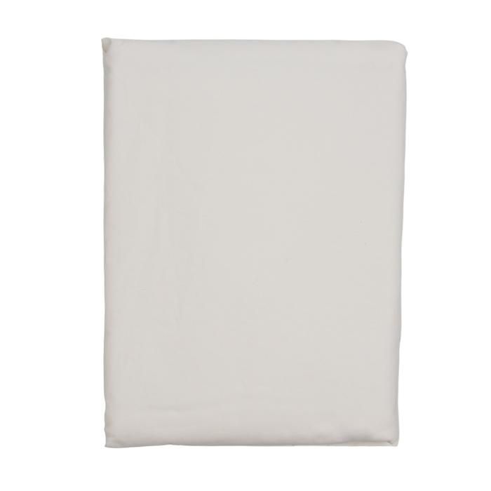 DRAP PLAT COTON UNI 230/250 BLANC