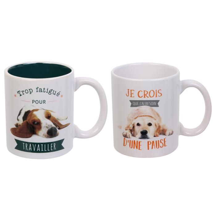 MUG DROIT CHIEN 30CL M12
