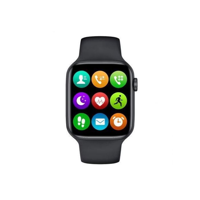 Montre Intelligente de Sport Personnalisée i8 Pro Max avec Appel Bluetooth - Noir